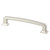 Berenson 2045-1BPN: 160mm cc Hearthstone Cabinet Pull - Brushed Nickel