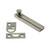 IDH Brass 11041-015: 1-1/2" Classic Solid Brass Surface Bolt - Satin Nickel