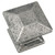 MNG 83564: Large Poise Square Cabinet Knob w/Back Plate - Oil Rubbed Bronze MNG 83564: Large Poise Square Cabinet Knob w/Back Plate - Oil Rubbed Bronze