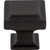 Top Knobs TK702SAB: 1-1/4" Ascendra Square Cabinet Knob - Sable