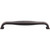 Top Knobs TK728UM: 12" cc Contour D-Handle Appliance Pull - Umbrio