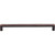Top Knobs TK675UM: 9" cc Podium Square Bar Cabinet Pull - Umbrio