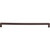 Top Knobs TK676SAB: 12" cc Podium Square Bar Cabinet Pull - Sable