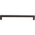 Top Knobs TK677SAB: 12" cc Podium Square Bar Appliance Pull - Sable