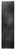 Acorn RMTBP: 34" x 7-3/8" Kick Plate - Black Rough Iron