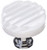 Sietto R-800: 1-1/4" Texture Cabinet Knob - White