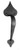 Acorn RPKBP: 11" Heart Door Pull - Black Rough Iron Acorn RPKBP: 11" Heart Door Pull - Black Rough Iron