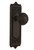 Nostalgic 704151: Egg & Dart Backplate w/Egg & Dart Knob Single Dummy Door Set - Oil-Rubbed Bronze