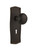 Nostalgic 704462: Prairie Backplate w/New York Knob Single Dummy Door Set - Oil-Rubbed Bronze