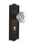 Nostalgic 704395: Meadows Backplate w/Waldorf Knob Privacy Door Set - Oil-Rubbed Bronze
