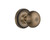 Nostalgic 702599: Mortise Rope Rosette with New York Knob - Antique Brass