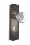 Nostalgic 704411: Meadows Backplate w/Waldorf Knob Single Dummy Door Set - Antique Pewter