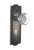 Nostalgic 704411: Meadows Backplate w/Waldorf Knob Single Dummy Door Set - Antique Pewter
