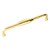 Hickory P3052-PB: 128mm cc Williamsburg Bar Cabinet Pull - Polished Brass