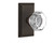 Nostalgic 713279: Studio Backplate w/Waldorf Knob Passage Door Set - Oil-Rubbed Bronze