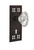 Nostalgic 713712: Craftsman Backplate w/Chateau Knob Passage Door Set - Oil-Rubbed Bronze
