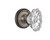 Nostalgic 713616: Classic Rosette w/Chateau Knob Passage Door Set - Antique Pewter