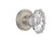 Nostalgic 713620: Classic Rosette w/Chateau Knob Passage Door Set - Satin Nickel