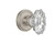 Nostalgic 713620: Classic Rosette w/Chateau Knob Passage Door Set - Satin Nickel