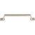 Top Knobs TK744PN: 5-1/16" cc Channing Flat Bar Cabinet Pull - Polished Nickel