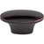 Top Knobs M1956: 1-1/2" Dakota Oval Cabinet Knob - Tuscan Bronze