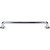 Top Knobs M2000: 18" cc Aspen II Round Bar Appliance Pull - Polished Chrome