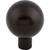 Top Knobs TK762ORB: 1-1/8" Brookline Sphere Cabinet Knob - Oil Rubbed Bronze