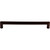 Top Knobs TK798ORB: 12" cc Lydia Square Bar Appliance Pull - Oil Rubbed Bronze