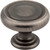 Jeffrey Alexander 117BNBDL: 1-1/4" Bremen 1 Round Cabinet Knob - Brushed Pewter