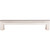 Top Knobs SS55: 6-5/16" cc Bar Cabinet Pull - Polished Stainless Steel