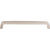 Top Knobs M2107: 8-13/16" cc Nouveau III Square Bar Cabinet Pull - Brushed Satin Nickel