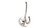 Richelieu BP7901180: 4-3/8" Transitional Double Coat Hook - Polished Nickel Richelieu BP7901180: 4-3/8" Transitional Double Coat Hook - Polished Nickel