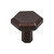 Top Knobs TK792ORB: 1-1/4" Lydia Hexagonal Cabinet Knob - Oil Rubbed Bronze