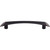 Top Knobs TK783TB: 5-1/16" cc Edgewater Curved Bar Cabinet Pull - Tuscan Bronze