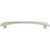 Top Knobs TK784BSN: 6-5/16" cc Edgewater Curved Bar Cabinet Pull - Brushed Satin Nickel