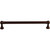 Top Knobs TK805ORB: 7-9/16" cc Kara Round Bar Cabinet Pull - Oil Rubbed Bronze