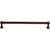 Top Knobs TK806ORB: 8-13/16" cc Kara Round Bar Cabinet Pull - Oil Rubbed Bronze