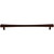 Top Knobs TK817ORB: 12" cc Juliet Square Bar Cabinet Pull - Oil Rubbed Bronze