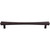 Top Knobs TK818TB: 12" cc Juliet Square Bar Appliance Pull - Tuscan Bronze