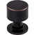 Top Knobs TK820TB: 1" Lily Round Cabinet Knob - Tuscan Bronze