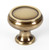 Alno A626-14-PA: 1-1/4" Charlie's Collection Cabinet Knob - Polished Antique