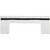 Atlas A878-CH: 3" cc Round Rail Cabinet Pull - Polished Chrome