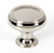 Alno A626-14-PN: 1-1/4" Charlie's Collection Cabinet Knob - Polished Nickel