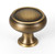 Alno A626-38-AEM: 1-1/2" Charlie's Collection Cabinet Knob - Antique English Matte