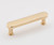 Alno A717-4-PB: 4" cc Moderne Cabinet Pull - Polished Brass