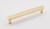 Alno A717-6-PB: 6" cc Moderne Cabinet Pull - Polished Brass