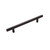 Hickory HH075596-BBLN: 160mm cc Bar Cabinet Pull - Brushed Black Nickel