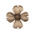 Acorn DQ6GP: 1-1/2" Dogwood Cabinet Knob - Museum Gold