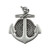 Acorn DP2PP: 1-3/4" Anchor/Rope Cabinet Knob - Antique Pewter