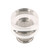 Hickory P3709-CASN: 1-1/4" Midway Cabinet Knob - Crysacrylic/Satin Nickel